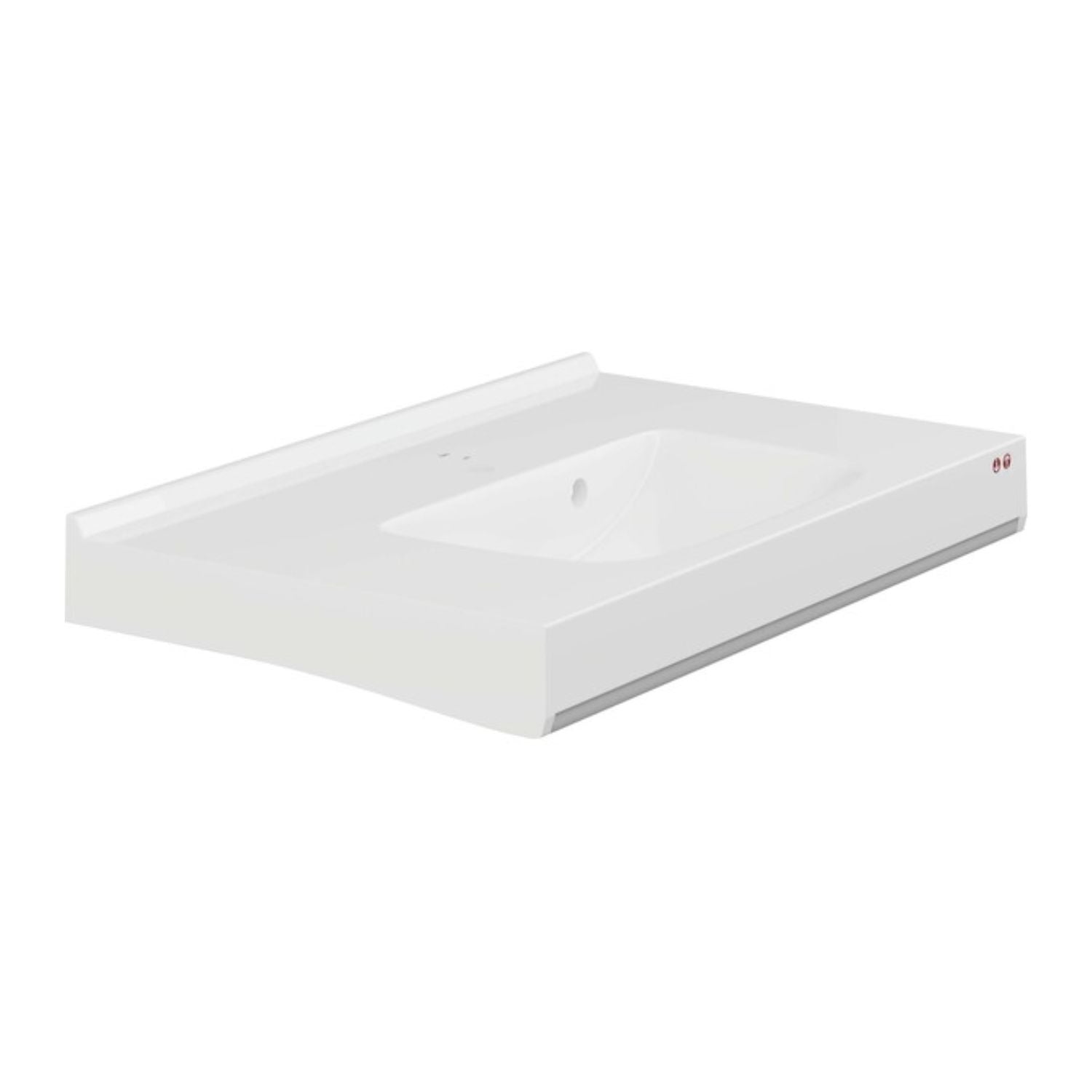 Pressalit Matrix Kvadratisk Medium Servant Hvit / 90cm Pressalit Møbelservant GRO-6132442