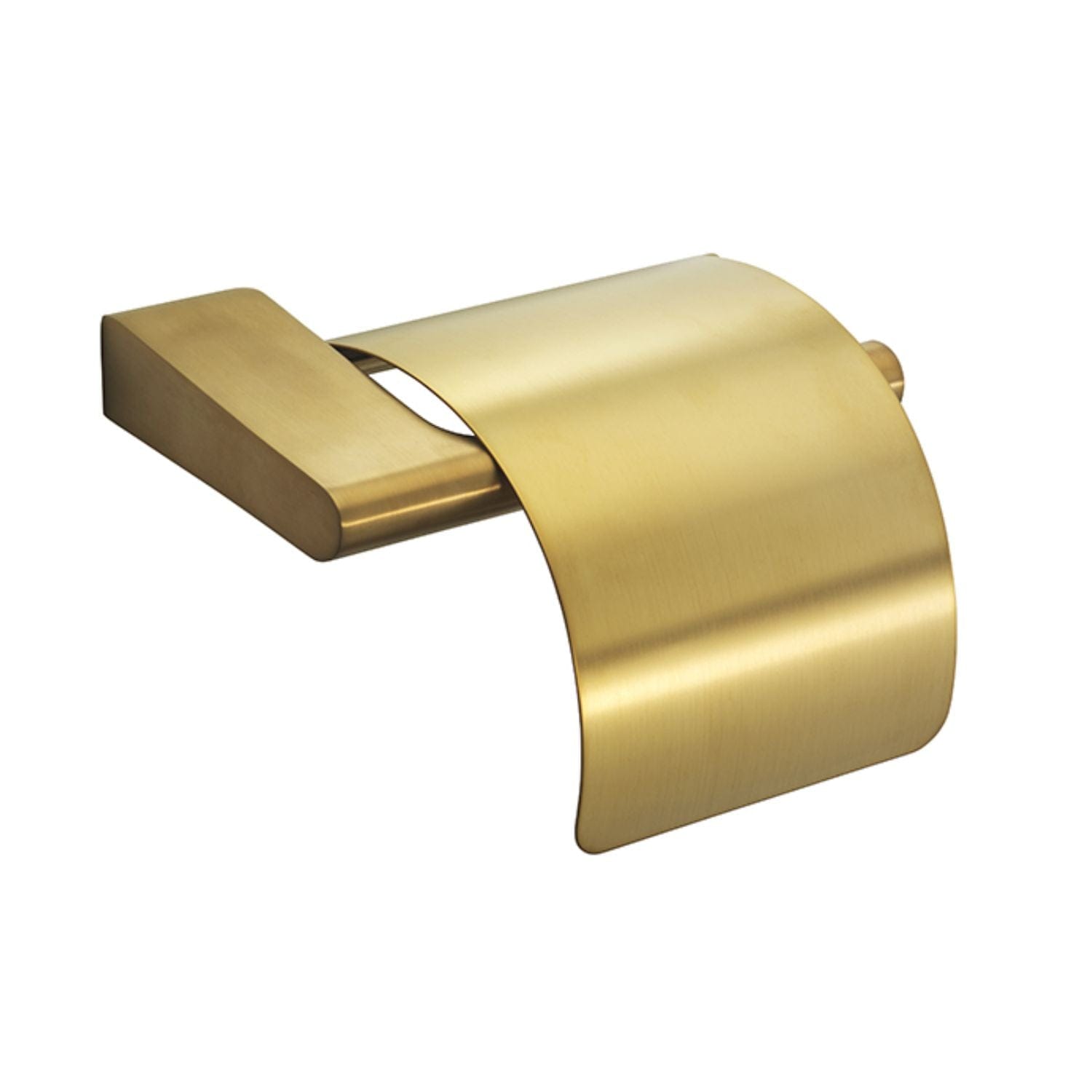 Pressalit Style Toalettrullholder med Frontplate Børstet messing Pressalit Toalettrullholder GRO-7001557