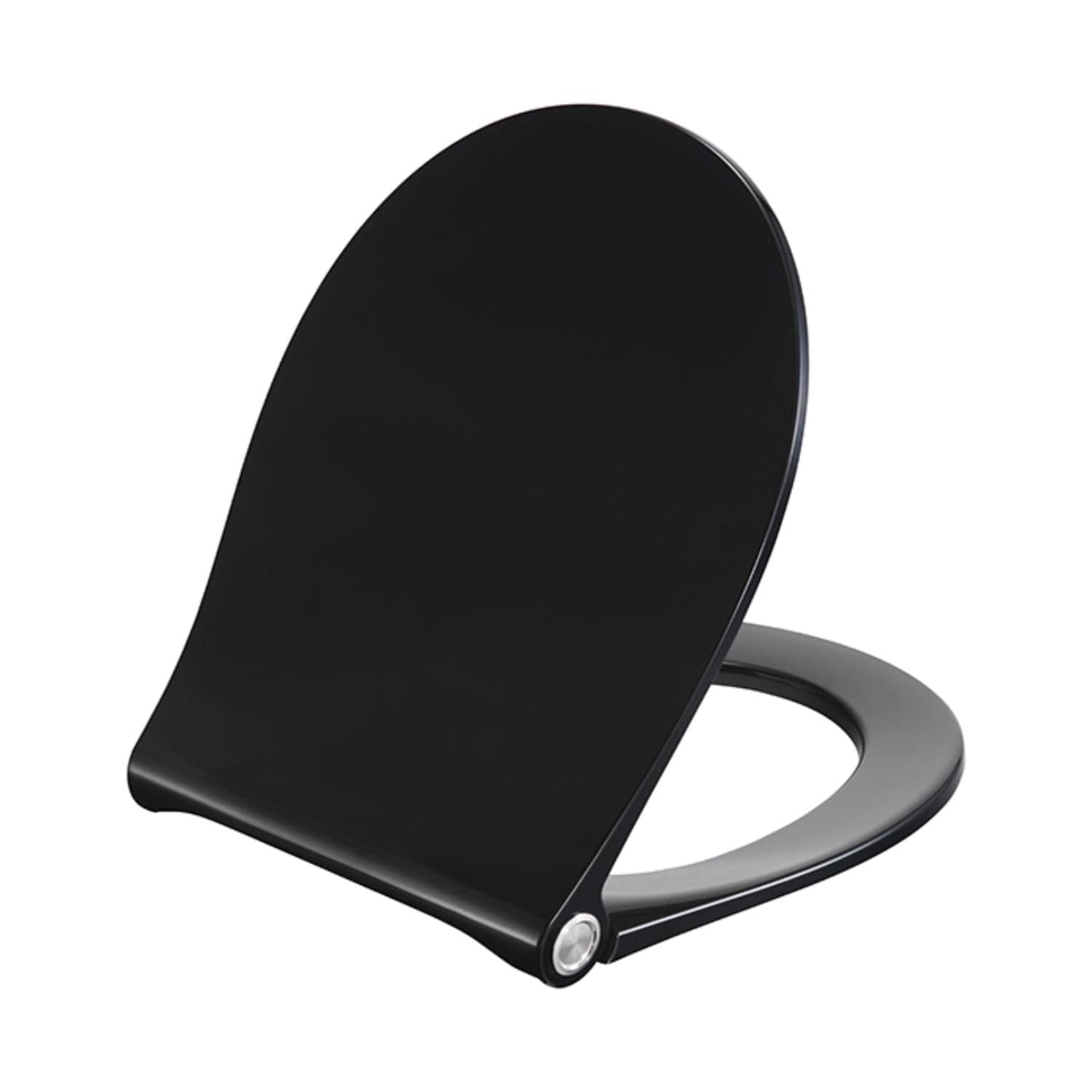 Pressalit Sway Uni Toalettsete Svart / Bunnmontert Pressalit Toalettsete GRO-6190219