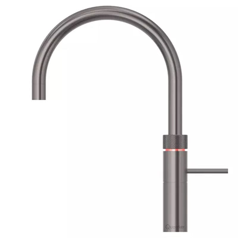 Quooker Fusion Round alt-i-ett design kjøkkenarmatur Gunmetal / PRO3 Quooker Kjøkkenarmatur BUN-Q210852002
