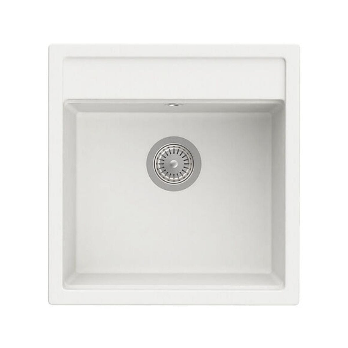 Roca Helsinki Quarzex Kjøkkenvask Hvit / 43.5 cm Roca Kjøkkenvask DAL-1395706