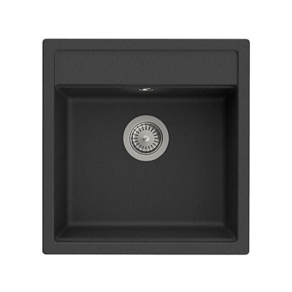 Roca Helsinki Quarzex Kjøkkenvask Svart / 43.5 cm Roca Kjøkkenvask DAL-1395704