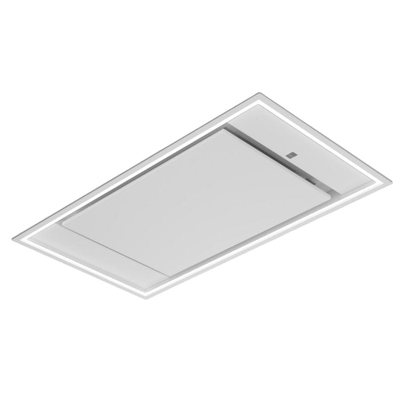 RørosHetta Moon Fritthengende Ventilator Hvit / 90cm / Normalventilasjon RørosHetta Kjøkkenvifte RO-403827