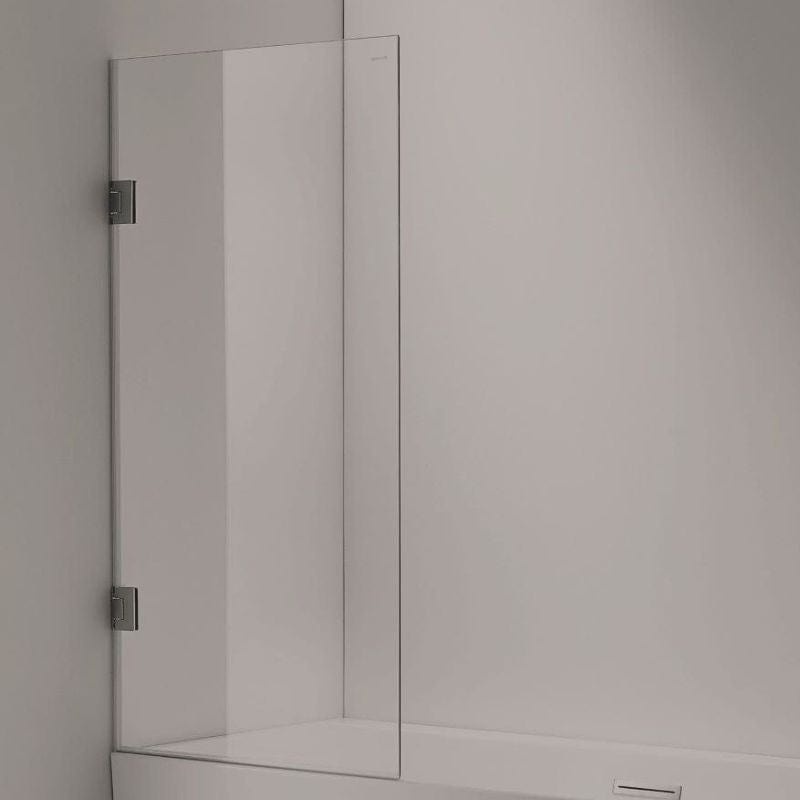 Sanipro Badekarvegg Style 75 - 8mm glass Krom / 75cm / Klart glass Sanipro Badekarvegg SA-10015