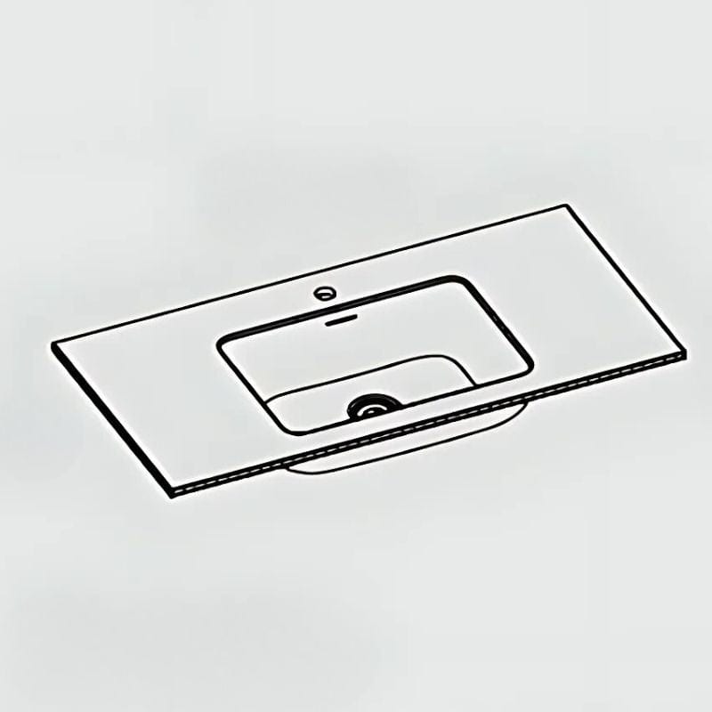 Sanipro Corian Møbelservant 100cm Sanipro Møbelservant SA-20210