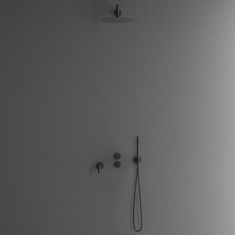 Scandtap Harmonized 3x Takdusj Innbygging Coal Scandtap Blandebatteri innbygging SC-21053