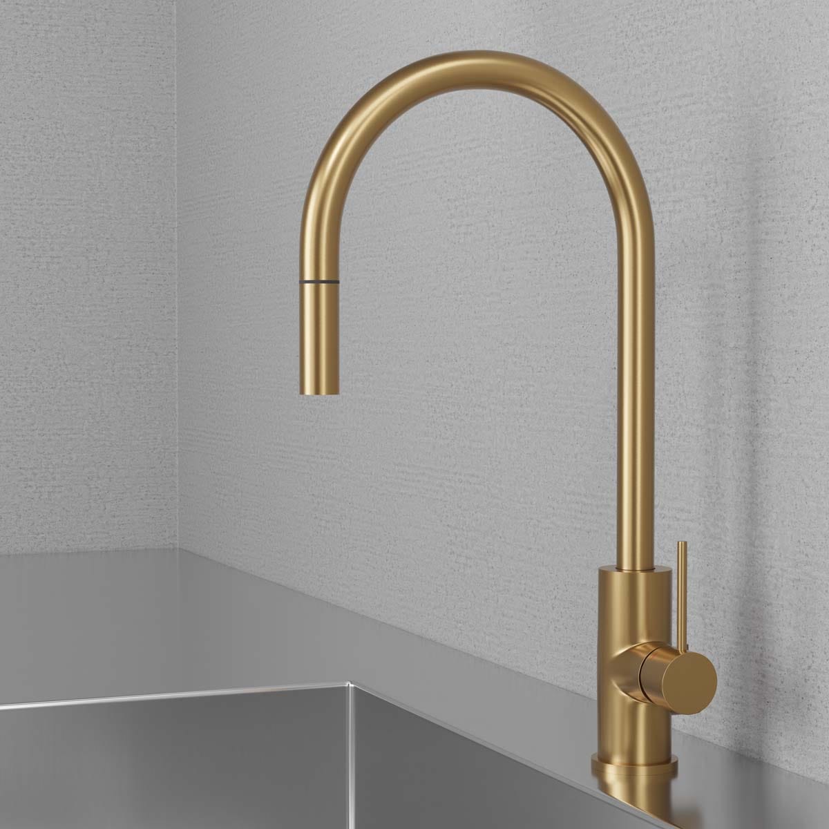 Scandtap Steel Accent Kjøkkenarmatur Sand / 38mm Scandtap Kjøkkenarmatur SC-30106