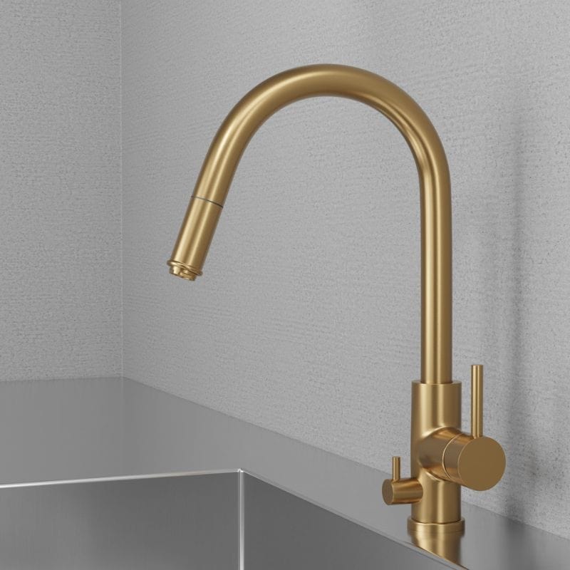 Scandtap Steel Access D Kjøkkenarmatur Uttrekk Sand Scandtap Kjøkkenarmatur SC-30046