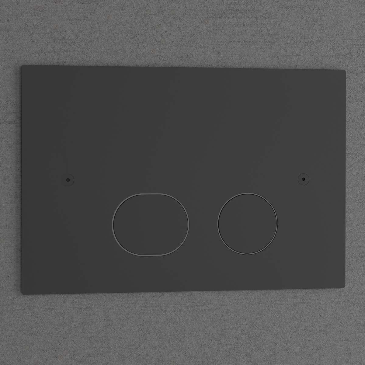 Scandtap Steel Style T Spyleplate Coal Scandtap Betjeningsplate og trykknapper SC-15076