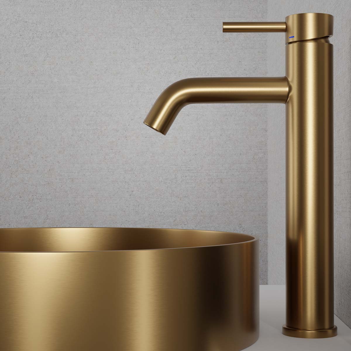 Scandtap Steel Wave High Servantbatteri Sand Scandtap Servantbatteri SC-10016