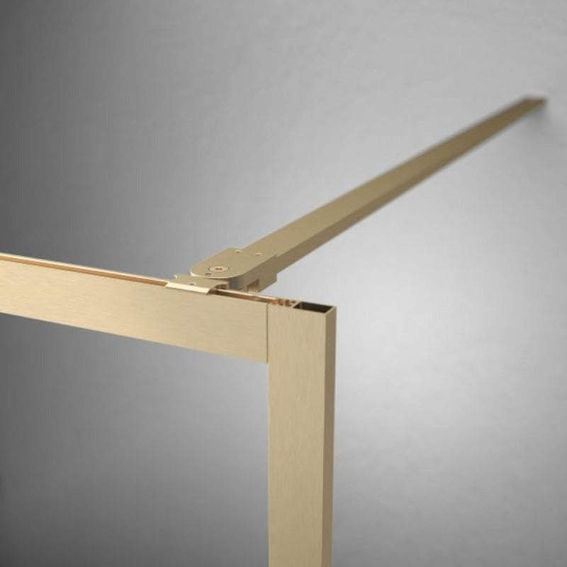 Sealskin Contour Stabiliseringsstag 100cm med festebraketter - kappbar Børstet gull Sealskin Støttestag CO-CD82100X490000