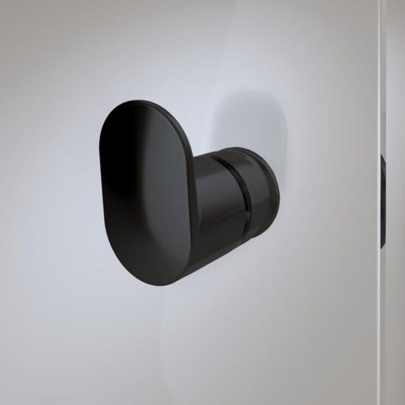 Sealskin Hooked Dørknott (2stk) Svart Sealskin Dusjtilbehør CO-CX88000X190000