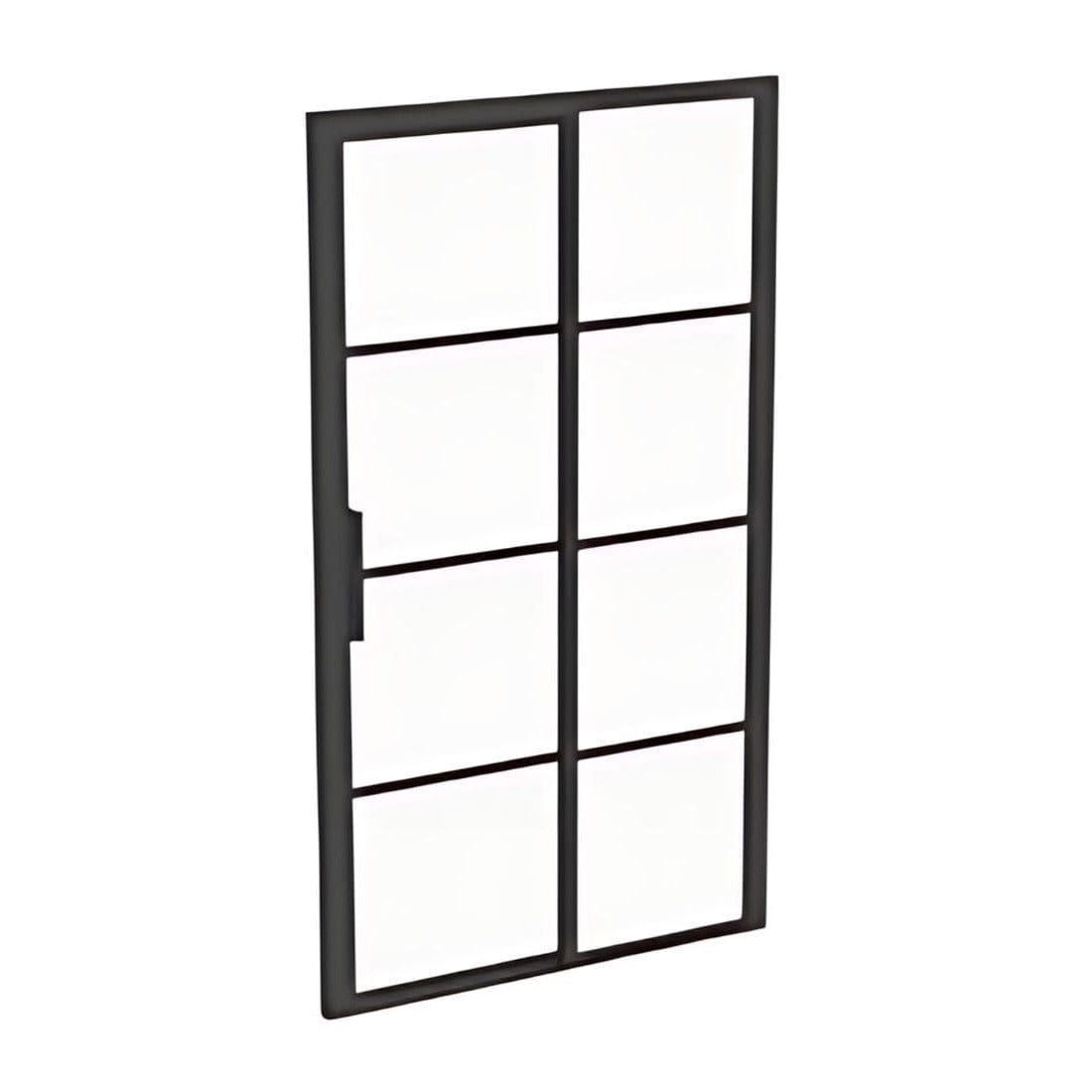 Sealskin Soho Skyvedør - B120-140cm Svart matt / 120cm / Høyre Sealskin Dusjdør CO-KB121206195100