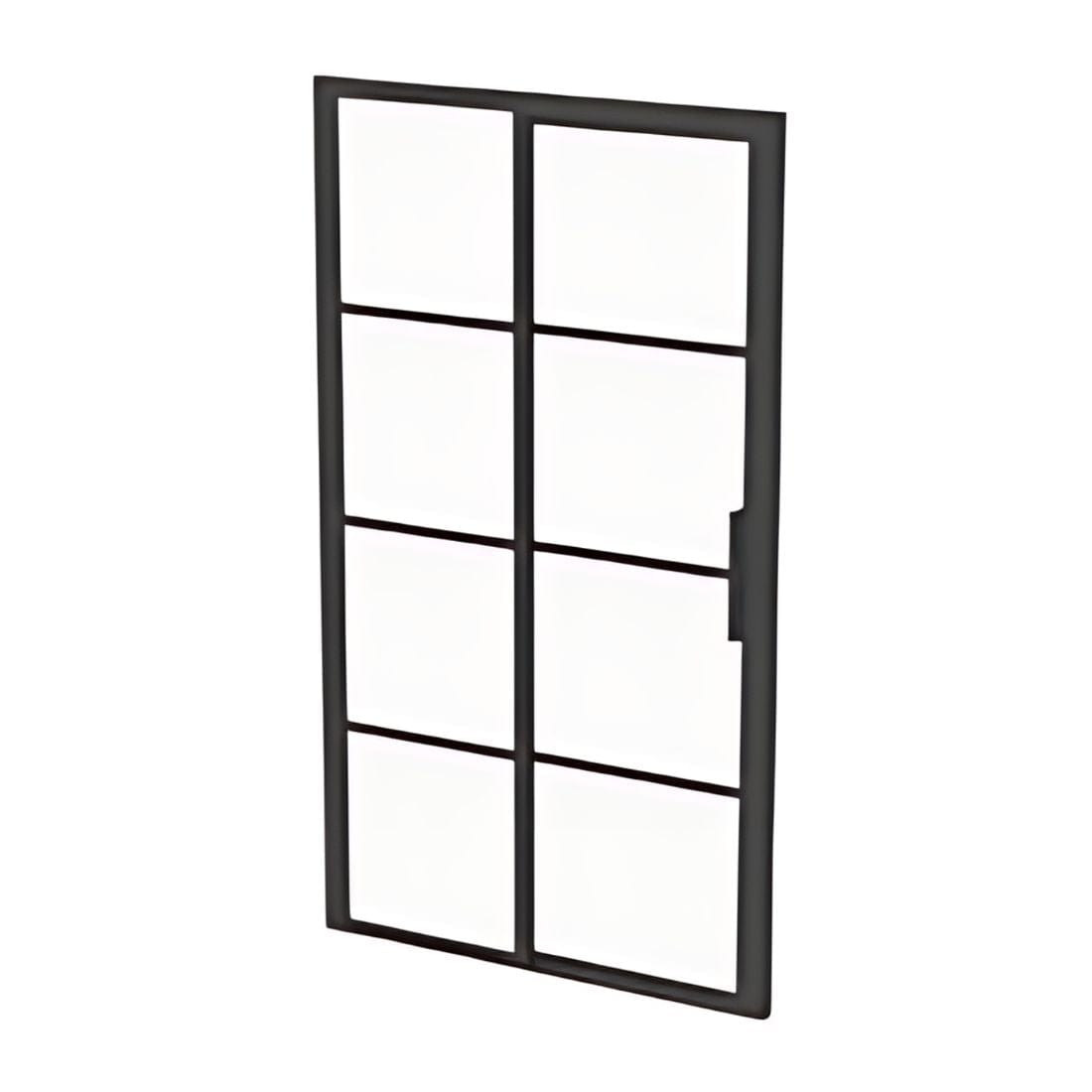 Sealskin Soho Skyvedør - B120-140cm Svart matt / 120cm / Venstre Sealskin Dusjdør CO-KB111206195100