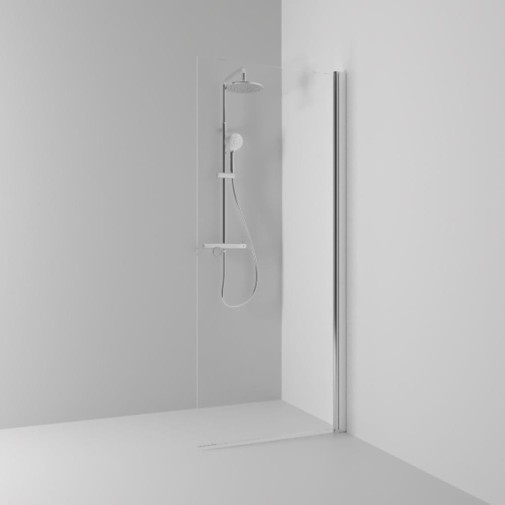 Skoga Dusjdør Hullgrep 62cm / Krom / Klart glass Bad.no SV-63307465