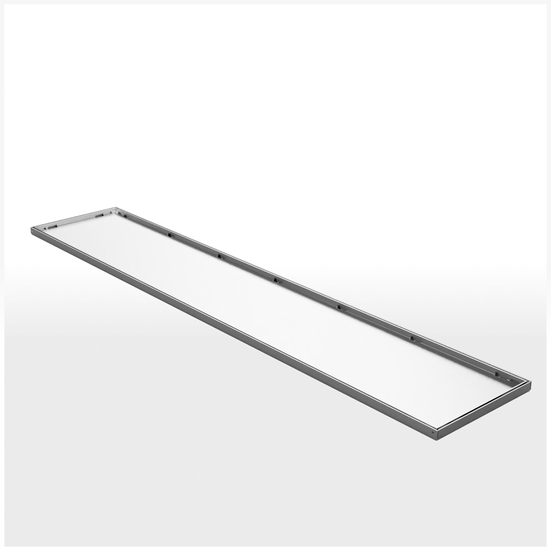 Slidedrain Slukrenne Tile Insert Børstet stål / 100cm Slidedrain Slukrenne GRO-1382602