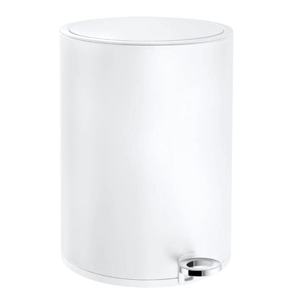 Smedbo Outline Lite 668 Pedalbøtte Hvit Smedbo Søppelbøtte SM-FX668