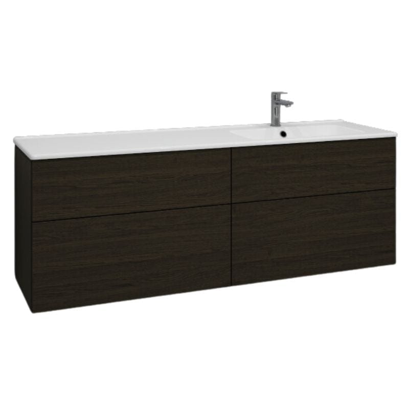 Svedbergs Poem Plan Servantskap D45 med 4 skuffer Brun ask / 160cm / Plan Svedbergs Servantskap SV-3451615