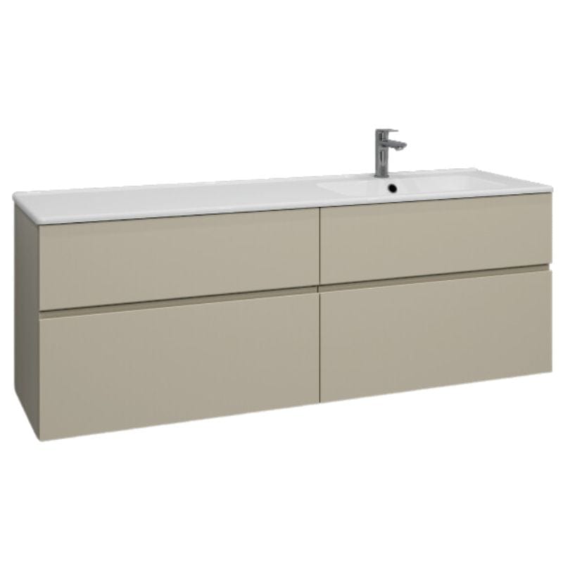 Svedbergs Poem Profil Servantskap D45 med 4 skuffer Sand / 160cm Svedbergs Servantskap SV-3451662