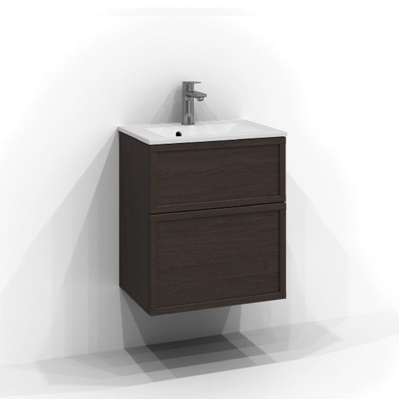 Svedbergs Poem Ramme Servantskap D35 med 2 skuffer Brun ask / 50cm / Ramme Svedbergs Servantskap SV-3355452