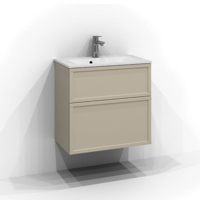 Svedbergs Poem Ramme Servantskap D35 med 2 skuffer Sand / 60cm / Ramme Svedbergs Servantskap SV-3356422