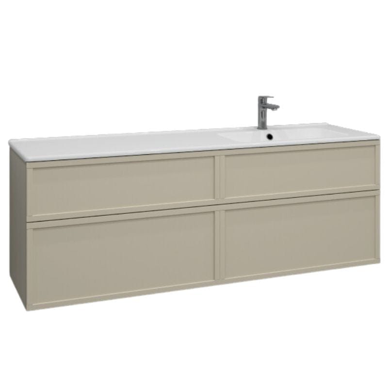 Svedbergs Poem Ramme Servantskap D45 med 4 skuffer Sand / 160cm / Ramme Svedbergs Servantskap SV-3451642