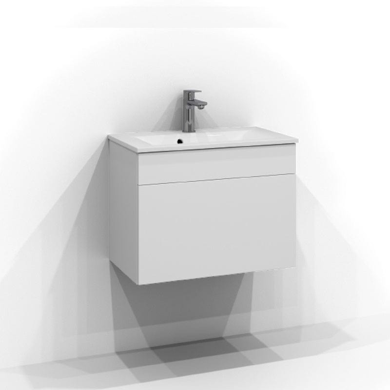 Svedbergs Poem Servantskap 1sk B50-80xH45xD35cm, Slim- Plan/Plan Push open Hvit / 60cm / Plan Svedbergs Servantskap SV-3356111