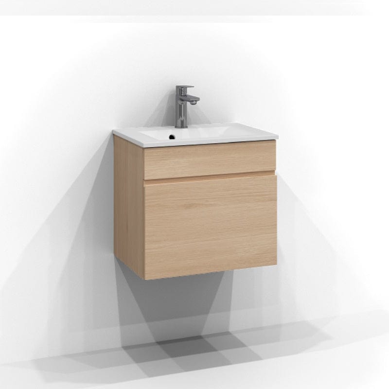 Svedbergs Poem Servantskap 1sk B50-80xH45xD35cm, Slim - Profil Ren eik / 50cm Svedbergs Servantskap SV-3355631