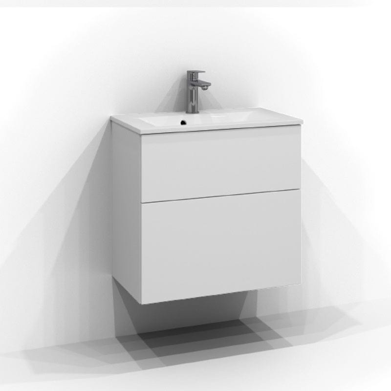 Svedbergs Poem Servantskap 2sk B50-80xH45xD35cm, Slim- Plan/Plan Push open Hvit / 60cm / Plan Svedbergs Servantskap SV-3356112