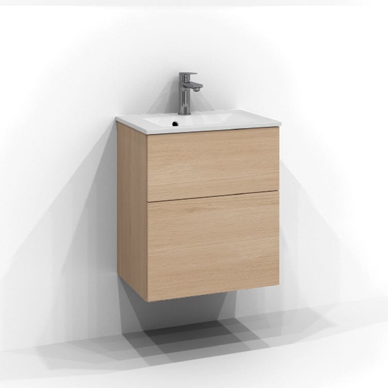 Svedbergs Poem Servantskap 2sk B50-80xH45xD35cm, Slim- Plan/Plan Push open Ren eik / 50cm / Plan Svedbergs Servantskap SV-3355132