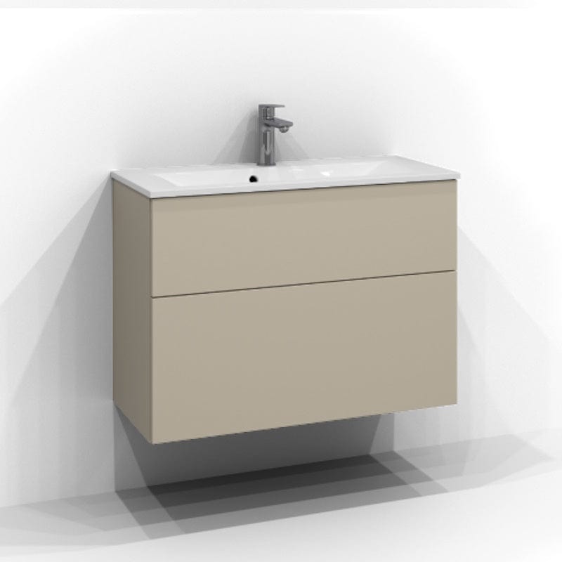 Svedbergs Poem Servantskap 2sk B50-80xH45xD35cm, Slim- Plan/Plan Push open Sand / 80cm / Plan Svedbergs Servantskap SV-3358122