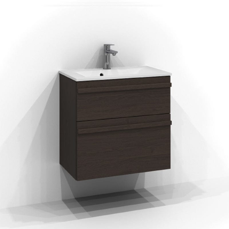 Svedbergs Poem Servantskap 2sk B50-80xH57xD35cm, Slim - List Brun ask / 60cm Svedbergs Servantskap SV-3356352