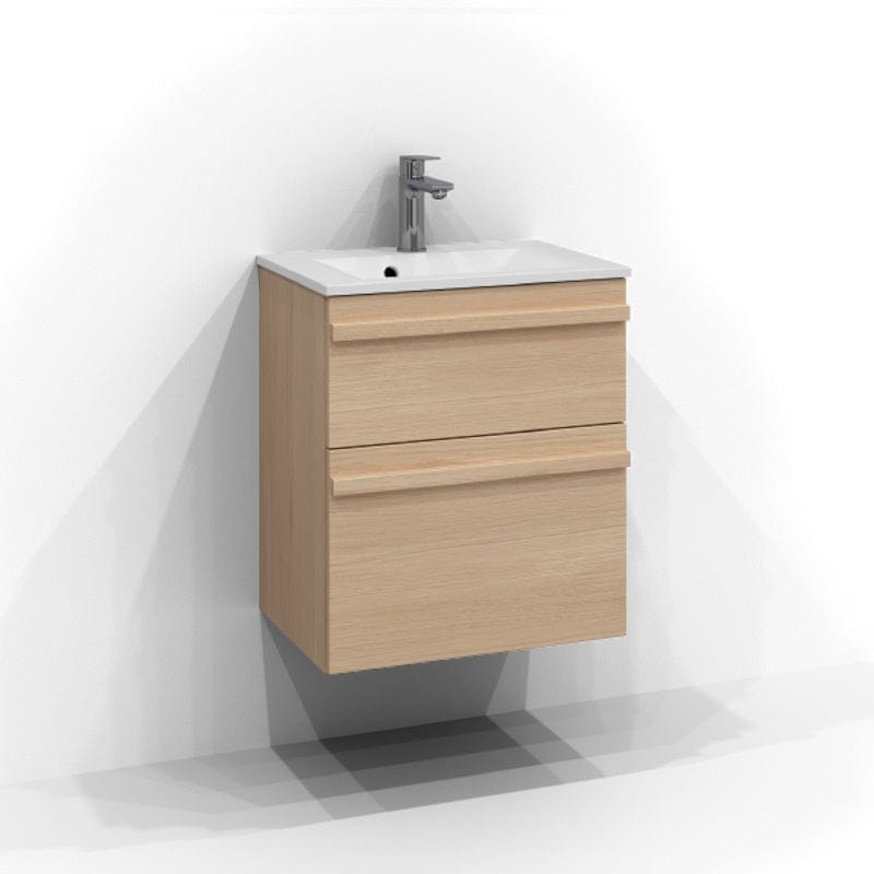 Svedbergs Poem Servantskap 2sk B50-80xH57xD35cm, Slim - List Ren eik / 50cm Svedbergs Servantskap SV-3355332