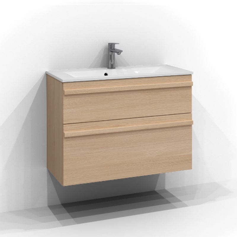 Svedbergs Poem Servantskap 2sk B50-80xH57xD35cm, Slim - List Ren eik / 80cm Svedbergs Servantskap SV-3358332