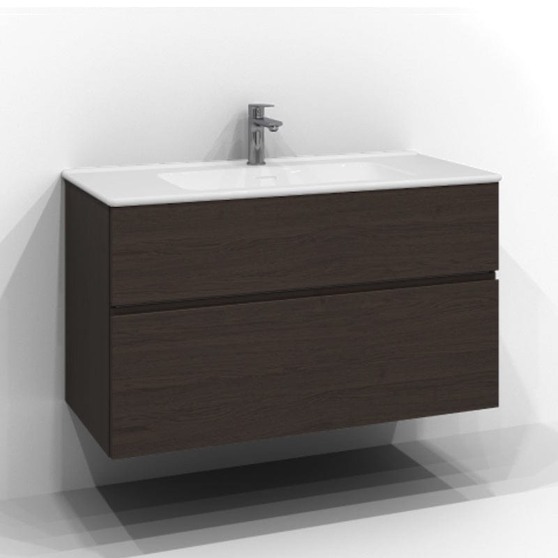 Svedbergs Poem Servantskap 2sk B60-100xD45cm - Profil Brun ask / 100cm Svedbergs Servantskap SV-34510652