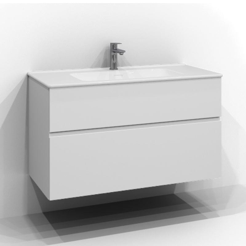 Svedbergs Poem Servantskap 2sk B60-100xD45cm - Profil Hvit / 100cm Svedbergs Servantskap SV-34510612