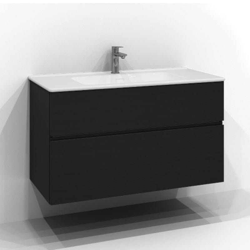 Svedbergs Poem Servantskap 2sk B60-100xD45cm - Profil Svart ask / 100cm Svedbergs Servantskap SV-34510642