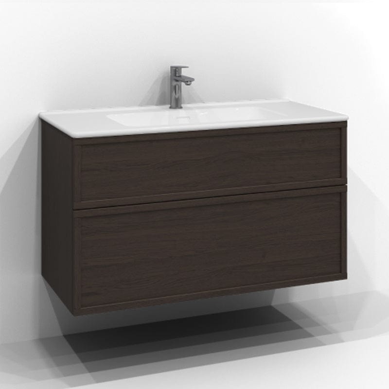 Svedbergs Poem Servantskap 2sk B60-100xD45cm - Ramme/Ramme Push open Brun ask / 100cm / Ramme Svedbergs Servantskap SV-34510452