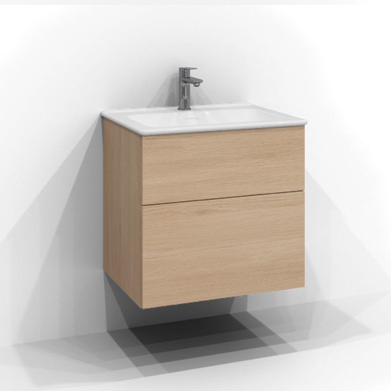 Svedbergs Poem Servantskap 2sk B60-120xD45cm - Plan/Plan Push open Ren eik / 60cm / Plan Push open Svedbergs Servantskap SV-3456132-P