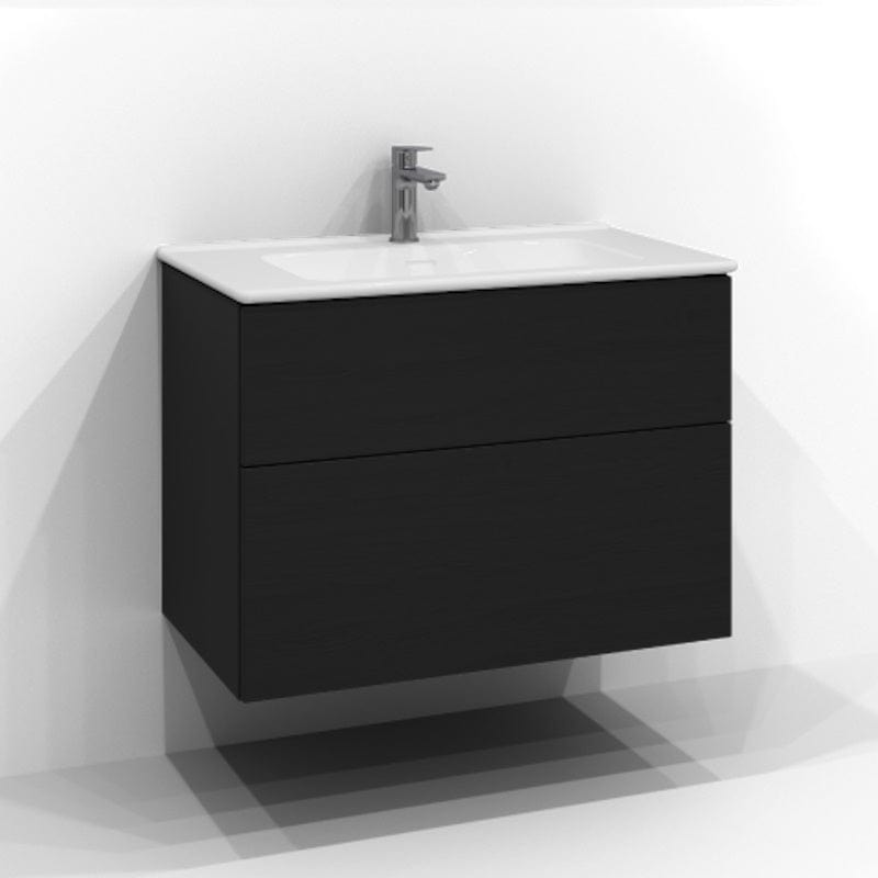 Svedbergs Poem Servantskap 2sk B60-120xD45cm - Plan/Plan Push open Svart ask / 80cm / Plan Push open Svedbergs Servantskap SV-3458142-P