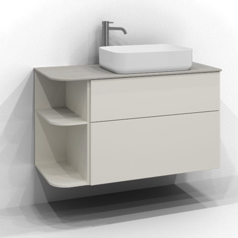 Svedbergs Poem Soft Servantskap Havre / 100cm høyre / Plan push-open Svedbergs Servantskap SV-34510162-P-SH