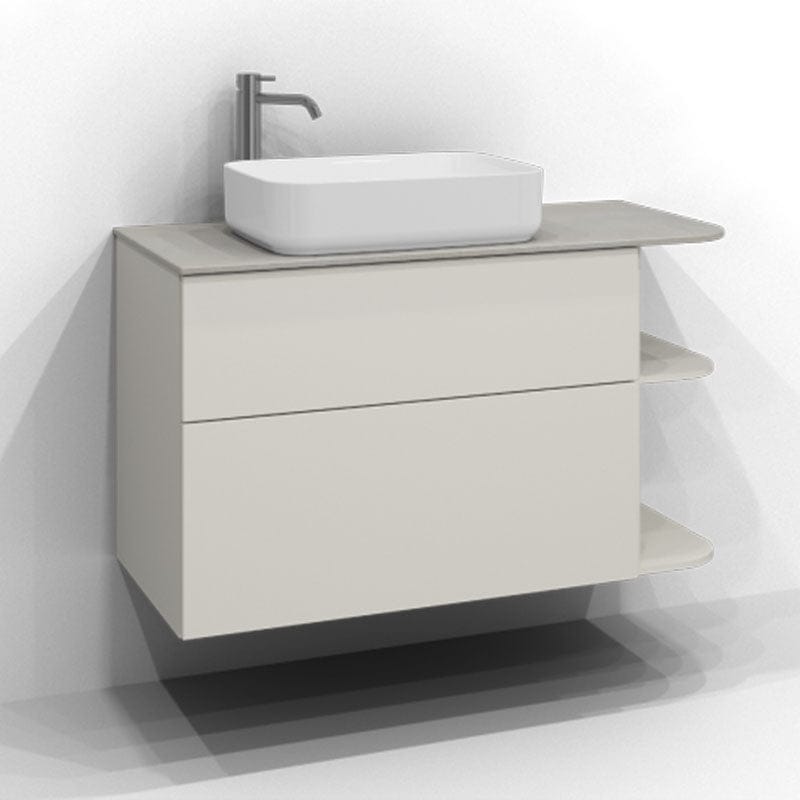 Svedbergs Poem Soft Servantskap Havre / 100cm venstre / Plan push-open Svedbergs Servantskap SV-34510162-P-SV