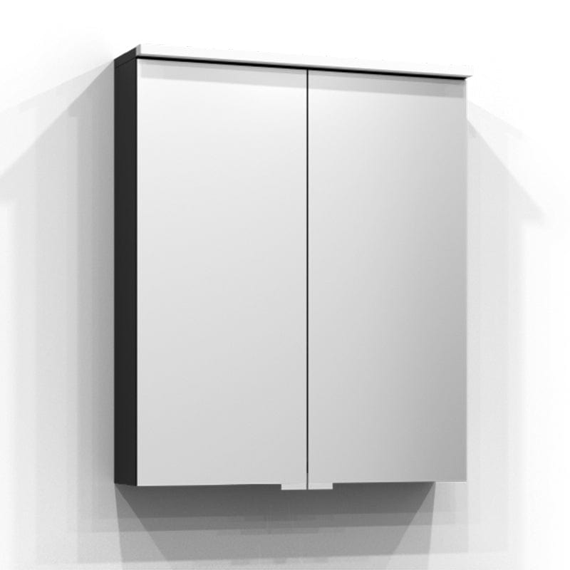 Svedbergs SAREK Speilskap - uten servantlys 60cm / Svart ask / Nei Svedbergs Speilskap SV-223060