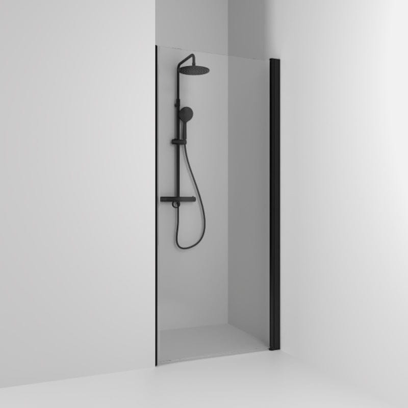 Svedbergs Skoga Dusjnisje Rett Enkel Svart matt / 70cm / Klart glass Svedbergs Dusjnisje SV-60107270