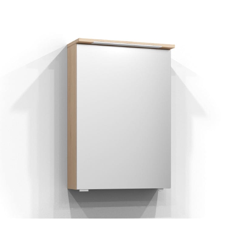 Svedbergs SKURU Speilskap med servantlys 50cm / Ren eik / Nei Svedbergs Speilskap SV-421050