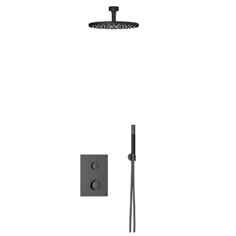 Tapwell 7268 CR F085 + Z079 Svart matt Tapwell Blandebatteri innbygging TA-9424899