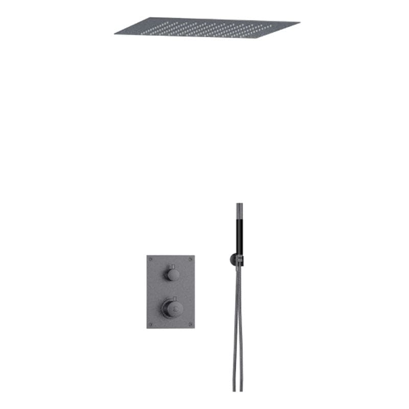 Tapwell 7268 Z094 Brushed black chrome Tapwell Blandebatteri innbygging TA-9425206