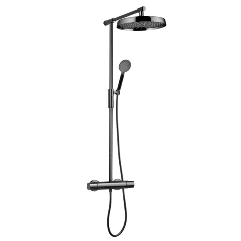 Tapwell ARM300-150 Takdusj Black chrome Bad.no TA-9426708