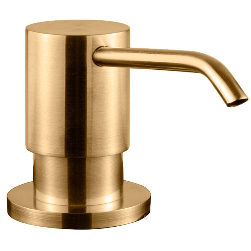 Tapwell BI228 Såpepumpe med beholder Brushed honey gold Tapwell Såpepumpe TA-9421163