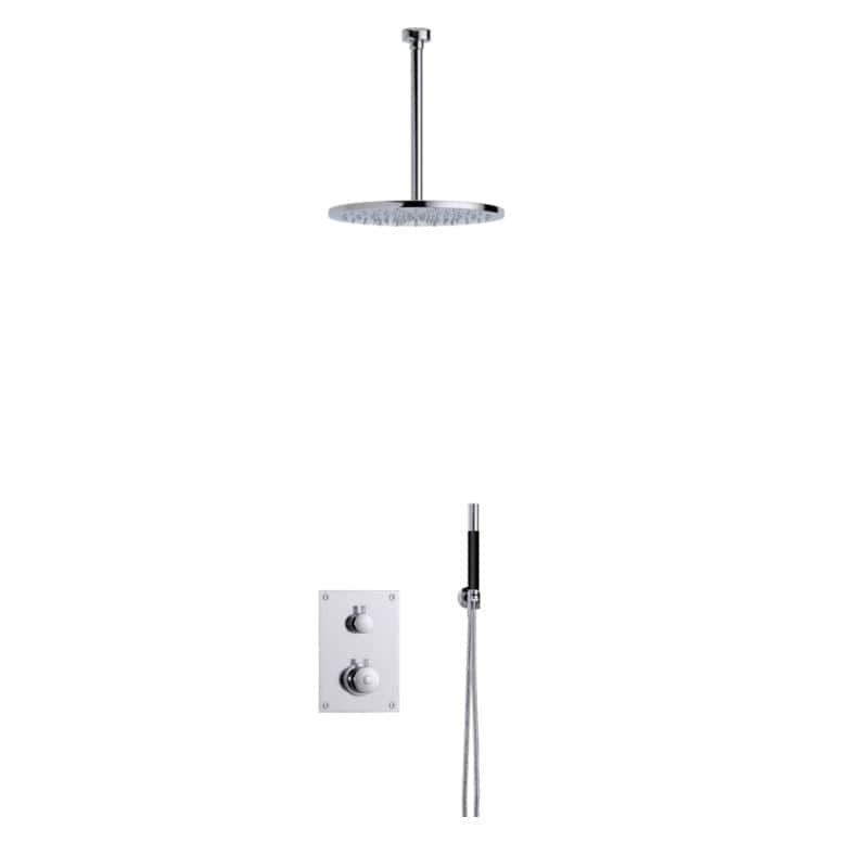 Tapwell Z079 Takdusj Innbygging - komplett Krom / 300mm Tapwell Blandebatteri innbygging TA-9424891